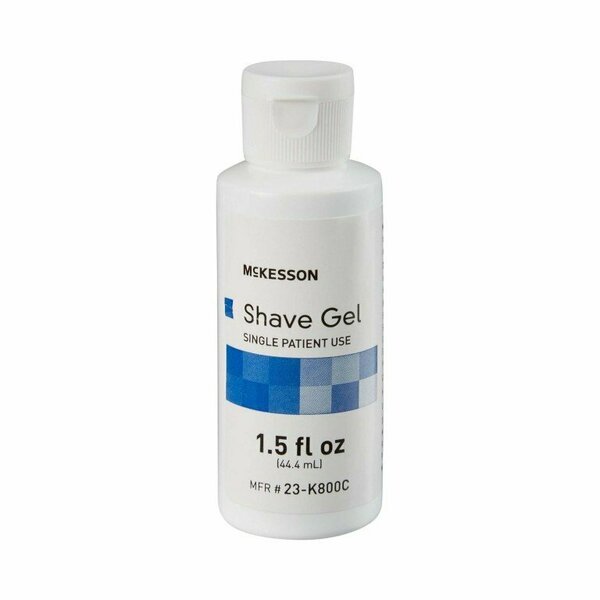 Mckesson Shaving Gel, 1.5 oz. 44.4 mL, 96PK 23-K800C